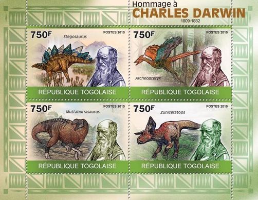 Charles Darwin. Dinosaurs