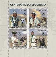 Centenary of Scouting. Dogs