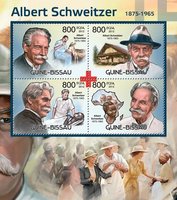 Theologian Albert Schweitzer and the Red Cross