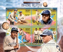 Baseball player Babe Ruth