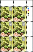 2012 0,40 VIII Definitive Issue 1-3629 (m-t 2012) 6 stamp block