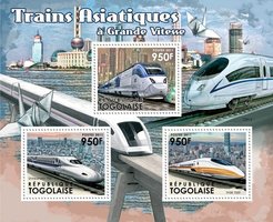 Asian high-speed trains
