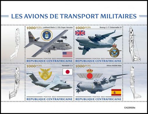 Military transport aircraft