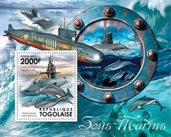 Submarines. Dolphins
