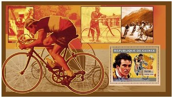 Cyclists. Bernard Enot