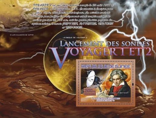 Space. Voyager 1 and Voyager 2. Ludwig van Beethoven