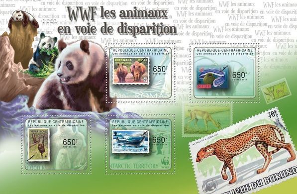 WWF Endangered animal species