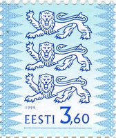 Definitive Issue 3.60 kr Coat of arms