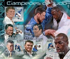 Judo champions. Robert Van de Walle