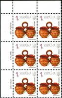 2007 0,01 VII Definitive Issue 6-8231 (m-t 2007) 6 stamp block LT