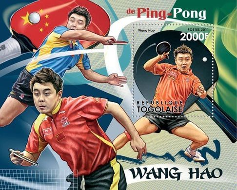 Table tennis. Wang Hao