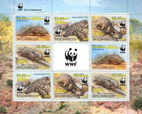 WWF Надпечатка Ящеры