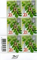 2012 0,20 VIII Definitive Issue 2-3529 (m-t 2012-ІІІ) 6 stamp block RB without perf.