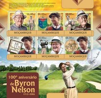 Golfer Byron Nelson