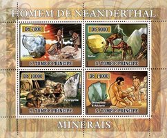 Neanderthals. Minerals