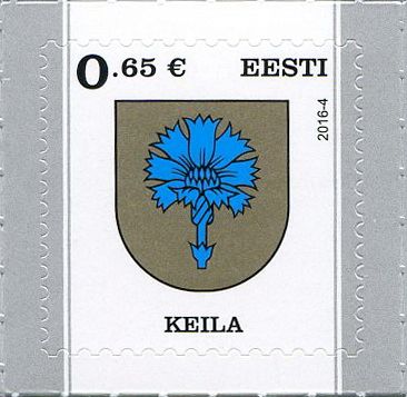Definitive Issue € 0.65 Kayla's coat of arms