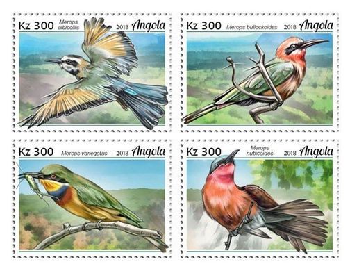 Birds. Bee-eaters