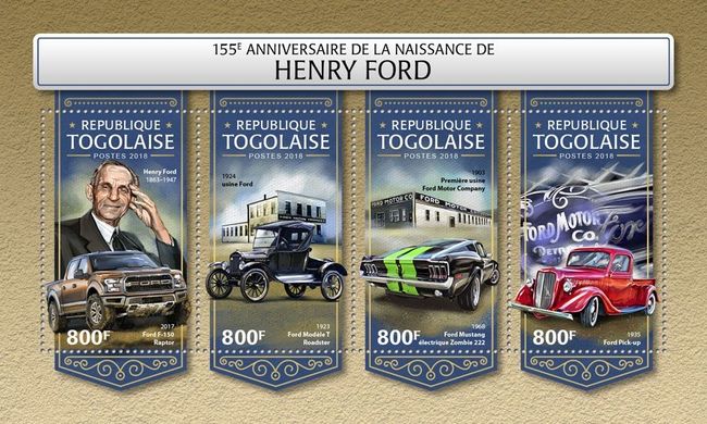 Industrialist Henry Ford