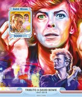 Rock singer David Bowie