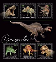 Own stamp. Dinosaurs