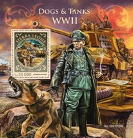 Dogs and tanks of World War II