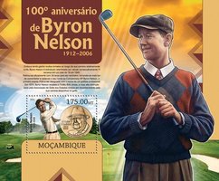 Golfer Byron Nelson
