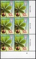 2015 0,50 VIII Definitive Issue 15-3596 (m-t 2015) 6 stamp block RB4
