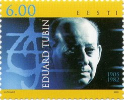 Composer Eduard Tubin