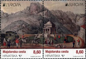 EUROPA Postal routes