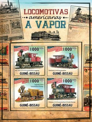 Паровые локомотивы Америки