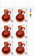 2011 0,10 VII Definitive Issue 1-3176 (m-t 2011) 6 stamp block
