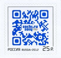 Olympics in Sochi QR-code