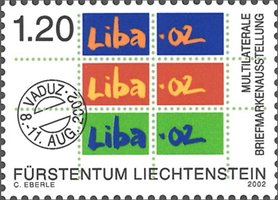 Exhibition of stamps