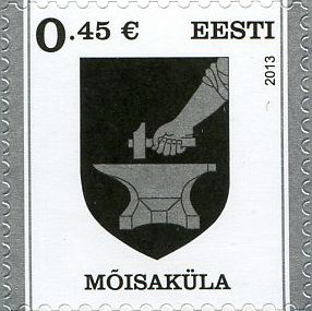 Definitive Issue € 0.45 Coat of arms of Misaukul