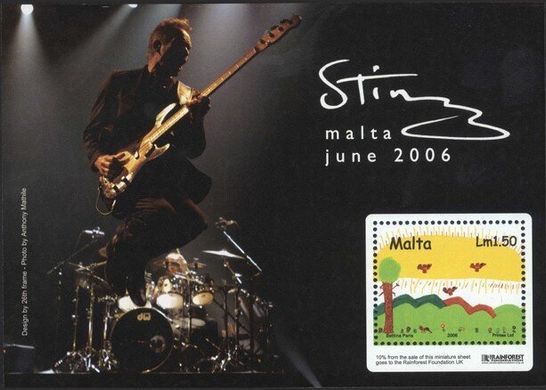Own stamp. Sting