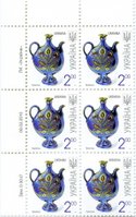 2010 2,00 VII Definitive Issue 0-3047 (m-t 2010) 6 stamp block LT