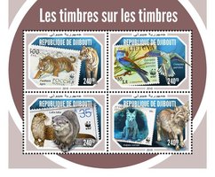 Stamps on stamps. Fauna