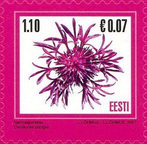 Definitive Issue 1.10 kr Flowers