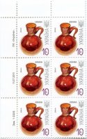 2011 0,10 VII Definitive Issue 1-3326 (m-t 2011-ІІ) 6 stamp block LT