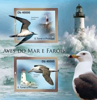 Seabirds and lighthouses