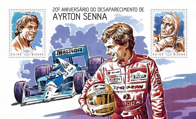 Race driver Ayrton Senna