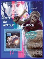 Writer Arthur Clarke. Space