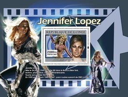 Music stars. Jennifer Lopez