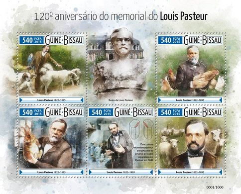 Microbiologist Louis Pasteur
