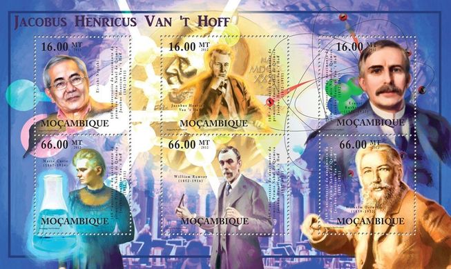 Chemist Jacob Hendrik Van't Hoff