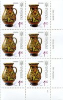2010 1,00 VII Definitive Issue 0-3046 (m-t 2010) 6 stamp block RB1