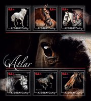 Own stamp. Horses