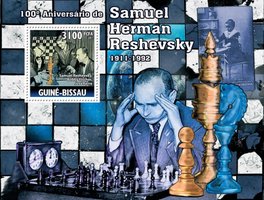 Chess player Samuel Reshevsky