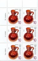 2007 0,10 VII Definitive Issue 6-8234 (m-t 2007) 6 stamp block LT