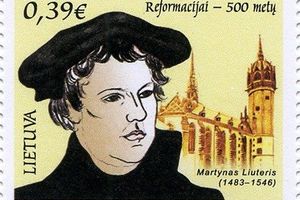 Литовская почта посвятила марку Мартину Лютеру